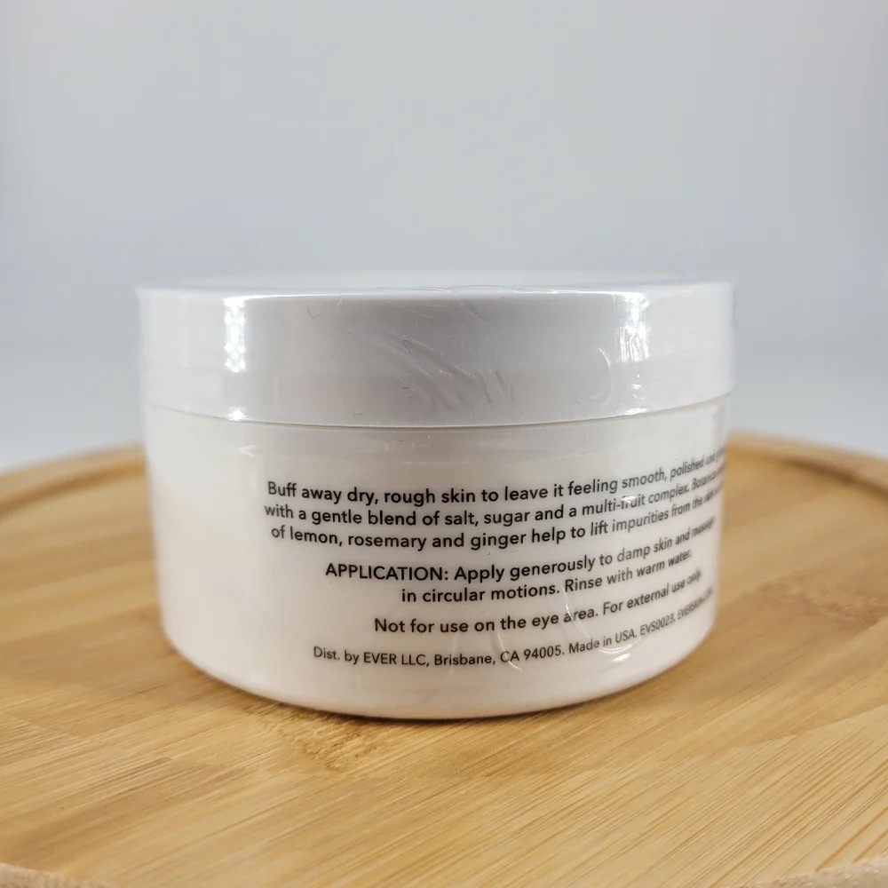 EVER Polish Lemon Sugar Body Scrub Brand New Sealed 8oz